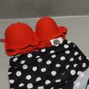 CHERRY CAT Womens Vintage Retro Polka High Waisted Underwire Bikini Two Piece Swimsuits
3XL