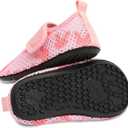 BARERUN Baby Girls Boys Water Shoes Swim Barefoot Water Sport Aqua Socks for Beach Pool Swim Sand (6-12 Months Infant, Rabbit)