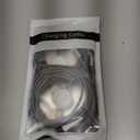 2Pack Multi Charging Cable Cord for Travel Essentials, Apple Watch Charger, iPhone Charger, [3-in-2] Type C/Lightning Cable Portable Designed for iWatch, iPhone 17-8, Galaxy S25-21, AirPods, iPad-1.8M Gray (2Pack-6 FT)