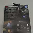 Monster Bluetooth Transmitter & Receiver, 2-in-1 Bluetooth Audio Adapter, Stream to/from NonBluetooth Devices, Stream TV to 2 Headphones, 33 ft Range, Analog & Digital, TV USB Powered, 3.5mm Aux Port