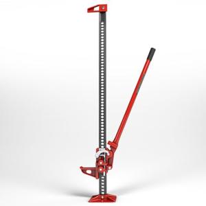 Big RED 60" Ratcheting Off-Road Farm Jack – Heavy-Duty 3-Ton (6,000 lb) Capacity for Tractors, Trucks, SUVs – Utility & Recovery Tool