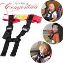 Child Airplane Travel Harness - Portable & Lightweight Travel Harness for Toddlers and Kids - Easy Flight Accessory for Family Trips
