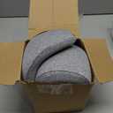 SZXYX Travel Pillows - 100% Pure Memory Foam Neck Pillow for Airplanes, Comfortable Breathable Cover, 360 Support Stowable Pillows for Sleeping, Car, Airport Travel Essentials Dark Grey