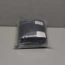 GLAMBURG 100% Cotton 2 Pack Oversized Bath Towel Set 28x55 Inches, Ultra Soft Highly Absorbant Compact Quickdry & Lightweight Large Bath Towels, Ideal for Gym Travel Camp Pool - Black