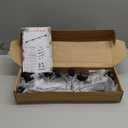 Adjustable Over-The-Door Garland Hanger, Heavy Duty Wreath Hanger for Front Door, No Nails or Screws Damage-Free, Fits Standard Door Frame Depths 34-42 Inch, Black