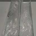 upsimples Acrylic Shelves for Bathroom Storage, 15" Floating Shelves Wall Organizer for Perfume, Make up, Skincare, Kids Bookshelf for Bedroom, Nursery, Living Room Decor, Clear, 2 Pack