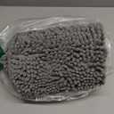 OLANLY Dog Door Mat for Muddy Paws 47x17, Absorbs Moisture and Dirt, Absorbent Non-Slip Washable Doormat, Quick Dry Chenille Mud Mat for Dogs, Entry Indoor Entryway Carpet for Inside Floor, Grey