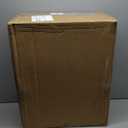 Shower Chair for Elderly and Disabled, Foldable U-Shapr Seat, Adjustable Height Non-Slip Bathroom Chair with Padded Arms and Back 350 lbs