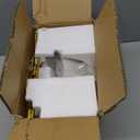 HBlife 3 Tier Serving Stand Oval Serving Bowl with Metal Rack, Ceramic Serving Dishes Chip and Dip Serving Set, Food Display Dessert Appetizer Candy Bowl, Fruit Bowl for Parties, Gold