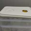 Domensi 2 Pack 2 Gallon Drink Dispenser for Fridge with Spigot Water Dispenser Leak Proof Lids Filter Screen Beverage Juice Container Sealed Plastic Lemonade Milk Cold Hot Drink Tea Jug for Party