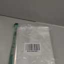 Wowfit 50 CT 10x14 inches Clear Bottom Gusset Cellophane Gift Bags with 6" Gold Twist Ties, Cello Packaging for Party Favors, Bridal Showers, and Wedding Gift Wrapping