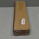 Black Curtain Rods 32 to 144 Inches, HOTOZON 1 Inch Heavy Duty Curtain Rods for Windows 111 to 140 Inches(9.2-11.6 ft), Telescoping Adjustable Drapery Rod with Simple End Cap Finials