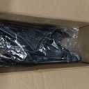 24 Pack Plastic Tongs for Serving, 9 Inch Disposable & Reusable Food Tongs with Scalloped Tips, Heavy Duty for BBQ, Catering, Buffet, Parties, Bulk Food Service (Black)