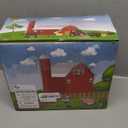 Big Red Barn Farm Animal Toys for 1 2 3 4 5 Years Old Toddlers, Baby Kids Educational Preschool Playset, Learning Montessori Toys, Christmas Birthday Easter Gifts for Boys Girls Age 12-18 Months