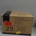 Amazon Basics Dog and Puppy Pee Pads with 5-Layer Leak-Proof Design and Quick-Dry Surface for Potty Training, Heavy Duty Absorbency, X-Large, 28 x 34 Inch - Pack of 25, Blue & White