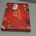 OurWarm 48pcs Wooden Christmas Ornaments Crafts for Kids, Unfinished Wood Slices Ornaments, DIY Crafts Christmas Ornaments Set for Christmas Tree Ornaments