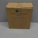 SUNFICON Air Cushion Inflatable Chair Air Seat Cushion Car Portable Breathable Comfort Cushion Office Wheelchair Pad Orthopedics Pain Pressure Relief Cushion Camping Seat Mat 18 x 16 x1 in Black