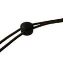 1-Up One-Handed Hair Tie (Black/Black) 3 pack