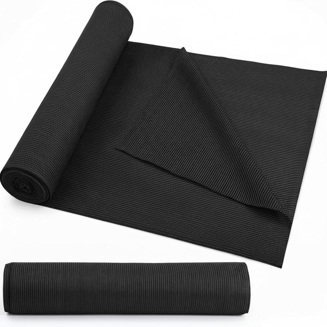 75% 6ft x 50ft Shade Cloth Roll, UV Resistant Shade Cloth Black