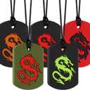 Chew Necklaces for Sensory Kids, Oral Sensory Chewy Toys for Chewers with ADHD, SPD, Autism, Silicone Chewing Necklace (5Packs)