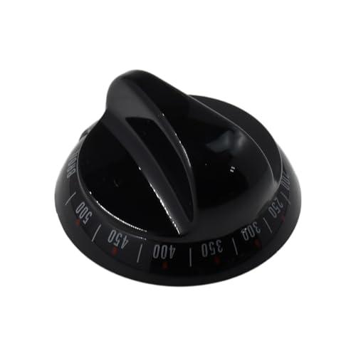 Celliparts WB03K10037 Thermostat Stove Control Knob Black, Compatible with GE Hotpoint Stove Range Oven Knob Kitchen Burner Replaces AP2014849, 242683, WB03K10037, PS225986, AH225986, EA225986