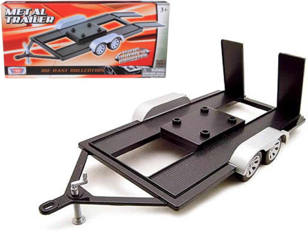Motormax Trailer for 1/18 Scale Diecast Cars
