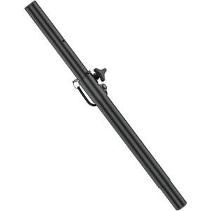 Height Adjustable 35mm Speaker Pole Mount for Subwoofer Extend to 36"- 44" - Heavy-Duty Speaker Poles for Subwoofers Fits 35mm Mounting Holes Subwoofer Pole Mount Up to 121LBS, 1 Pack