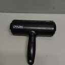 ChomChom Roller Pet Hair Remover – Original Size Reusable Lint Roller for Cat & Dog Hair on Furniture, Couch, Carpet, Car, Rugs & Bedding – Portable, Eco-Friendly (Black)