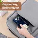 Undated Daily Planner - Spiral Notebook 80 Days One Day Per Page, Hourly Schedule, To-Do List, Notes, Everyday Planning Task, A5 Hardcover Journal Organizer Book Women Cute Aesthetic, Flower (Blue White Flower)