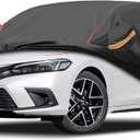 Car Cover Waterproof All Weather for Automobiles (1 Sedan Car Cover, A4 Fit Sedan Length Up 186-193 inch)