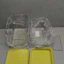 ZZWILLB 2in1 Trash Bag Dispenser & Laundry/Dishwasher Pods Container, Clear Acrylic Garbage Bag Organizer with Removable Lids, Under Sink Kitchen Storage Box