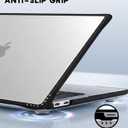 CASETiFY Impact MacBook Pro 16" (M1-M5) Case [Cushioned Impact Corners/Scratch-Resistant/Anti-Slip Grip] - Disco Magic - Clear Black