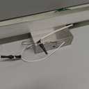Ralbay Brushed Nickel Vanity Light for Bathroom Metal Acrylic Modern LED Bathroom Light Fixtures Brushed Nickel 40inch