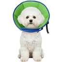 Dog Cone Collar After Surgery, Adjustable Soft Recovery Cone for Small Dogs to Stop Licking, Light-Weight Comfortable Elizabethan Collar for Dogs Anti-Bite Lick Protective Wound, S