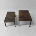 Cabinet Organizer Shelf 12"×8", 12"×6.5" 
Black and Rustic Brown
