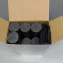 Comfyanno Under Door Draft Stopper - Bottom Door Gap Filler & Seal - Fits 30 to 36 Door, Block Cold Air, Noise, Sound, Wind, Bugs, Easy to Install, Double Side Block, No Adhesive, Black (36 Inch (Pack of 1))