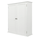 Wall Mount Bathroom Storage Cabinet, White Bathroom Cabinet with Doors and Adjustable Shelves, Wall Cabinet for Bathroom Above Toilet, Medicine Cabinet Wall Mounted, 7.9"D x 23.6"W x 27.6"H