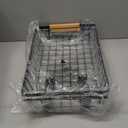 Liuoud Under Sink Organizer 2 Pack, 2 Tier Slide Out Large Capacity Height Adjustable Under Sink Organizers and Storage for Kitchen Bathroom Cabinet, Black