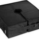 BaseMate Square Umbrella Base Weight, 18" ~ Fits Any Offset, Cantilever & Any Outdoor Patio Umbrella Stand ~ Easy Set up (Side-Slot Opening)