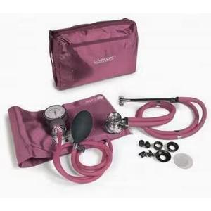 Professional Blood Pressure and Stethoscope Kit, Pink, 100-040P