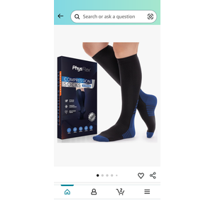 Compression Socks for Women & Men (20-30 mmHg) Support for Travel, Nurses, Pregnancy, Shin Splints, Sports and Everyday Wear Compression Socks for Women & Men (20-30 mmHg) Support for Travel, Nurses, Pregnancy, Shin Splints, Sports and Everyday Wear