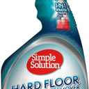 Simple Solution Hard Floor Extreme Pet Stain and Odor Eliminator Spray, Dog and Cat Enzyme Cleaner, Pro-Bacteria Cleaning Power, Strong Urine, Pee and Poop Smell Remover for Hardwood Floors, 32 oz