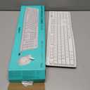 Logitech MK295 Wireless Mouse & Keyboard Combo with SilentTouch Technology, Full Numpad, Advanced Optical Tracking, Lag-Free Wireless, 90% Less Noise - Off White