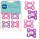 MAM Comfort Baby Pacifier 0-3 Months, Specially for Smaller Newborn Mouths, Lightweight One-Piece BPA-Free Silicone,Easy to Clean, Best for Breastfed Babies, 4 Pk, Made in Europe