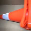RoadHero Orange Traffic Safety Cones 18 Inch for Parking, 6 Pack (Orange)