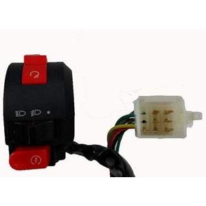 MRS COOLSTER Left Kill Start Stop Handlebar Kill Switch with 7 Wires Connector for Coolster 110cc 125cc ATV Quad