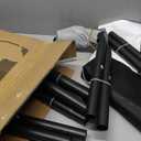 Elevated Dog Bed Raised Outdoor Dog Cot for Extra Large Dogs, Installation Requires No Tools, Frame with Washable Cooling Breathable Mesh Anti-Slip Feet, Indoor Pet Bed, Black, 48.8 Inches (XL-48.8"L35.8"W7.9"Th)