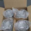 Homestead Choice 16oz Insulated Tumblers Plastic Keeps Drinks Cold & Hot, 4pack Double Walled Clear Insulated Drinking Glasses Cup, BPA-Free, Reusable, Camping, Travel, Kitchen, Party