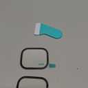 ESR Armorite Screen Protector for Apple Watch Ultra 3 2025 /Ultra 2 /Ultra (49 mm), Military Grade Protection, Tempered Glass Film with Aluminum Alloy Frame, Anti-Scratch, 2 Pack, Black