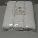 American Baby Company 3 Pack 100% Natural Cotton Fitted Crib Sheets 52" x 28" - Soft, Breathable, Hypoallergenic & Gentle Toddler Bed Sheets, White, Neutral for Boys & Girls